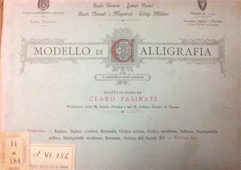 File:Pasinati-Modello-Di-Calligrafia.djvu