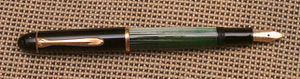 the pen used in measurements.