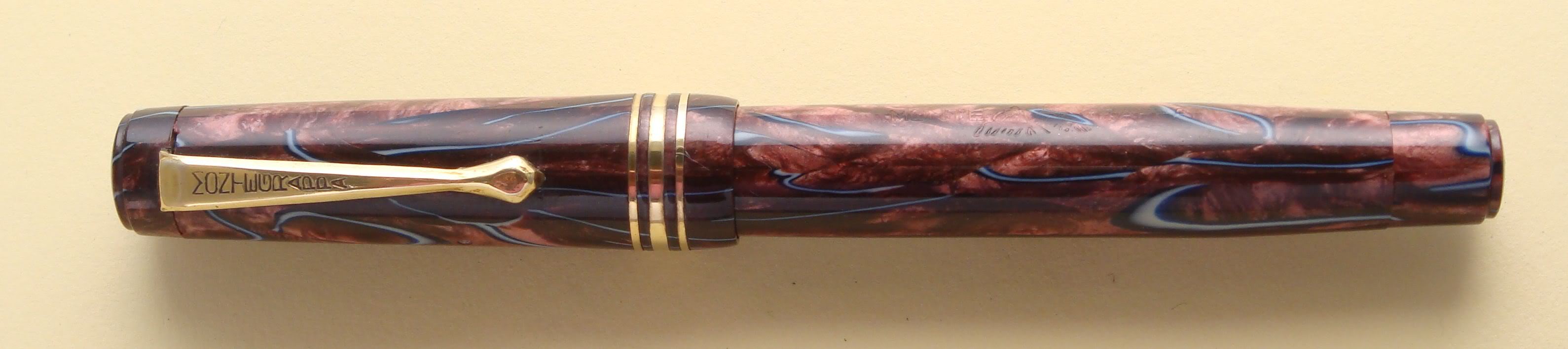 Una Montregrappa in celluloide