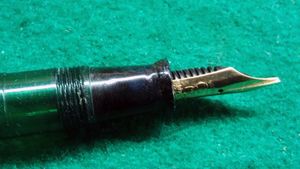 Fig. 9 - Sezione con crepa riparata