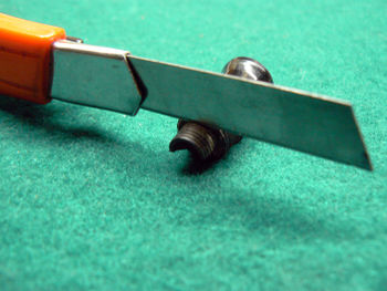 Fig. 5 - Rimozione della parte rotta