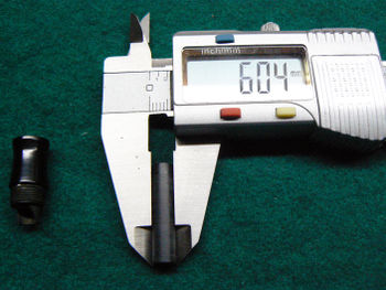 Fig. 4 - Dimensioni del tubetto