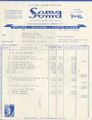 1959-05-Soma-Invoice-Order