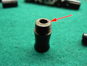 Fig. 5 - Rimozione della parte rotta